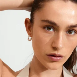 KIRA Øreringe, silver plated