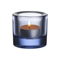 Kivi fyrfadslysestage, aqua