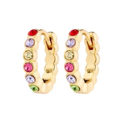 KLEOPRATRA Hoops, gold plated