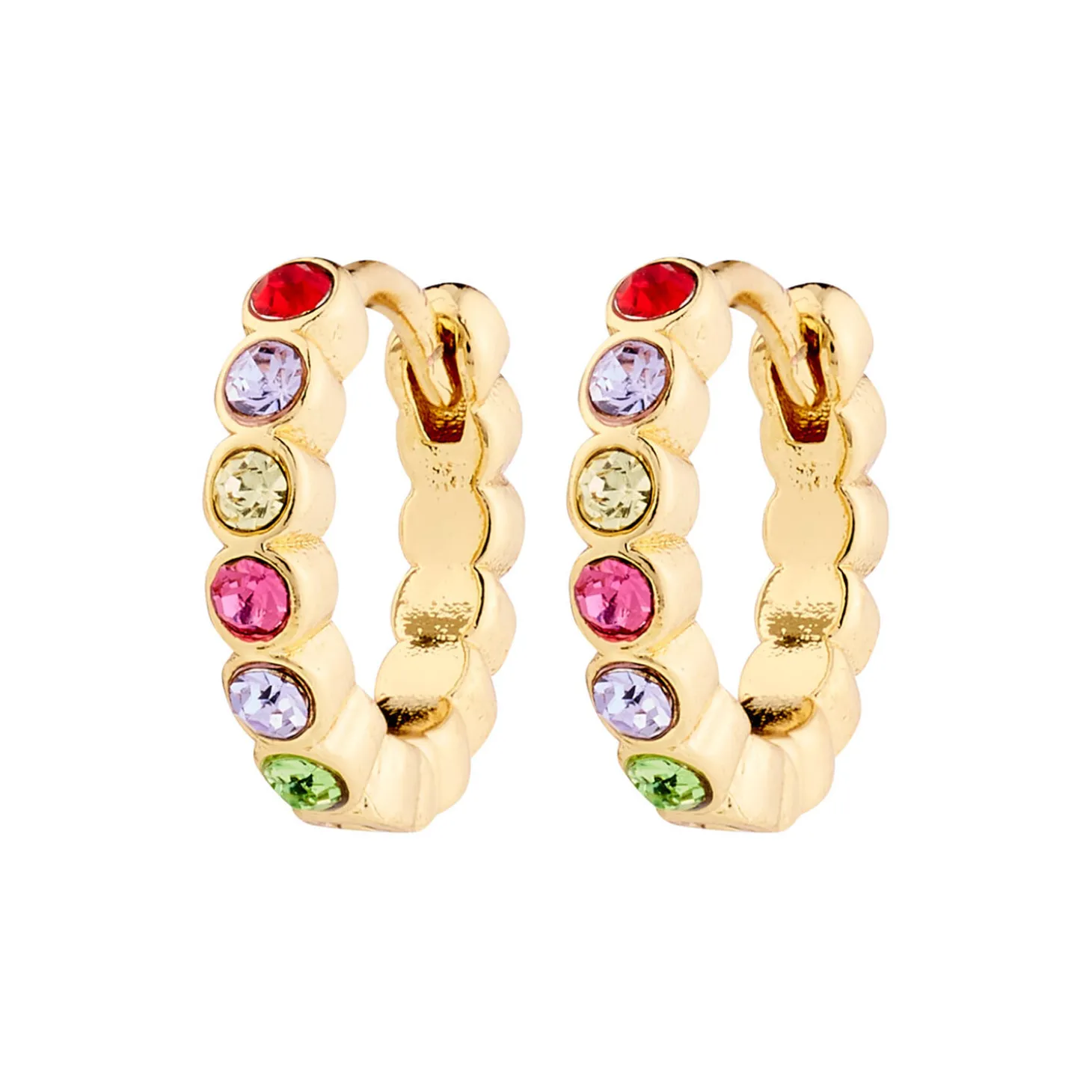 KLEOPRATRA Hoops, gold plated