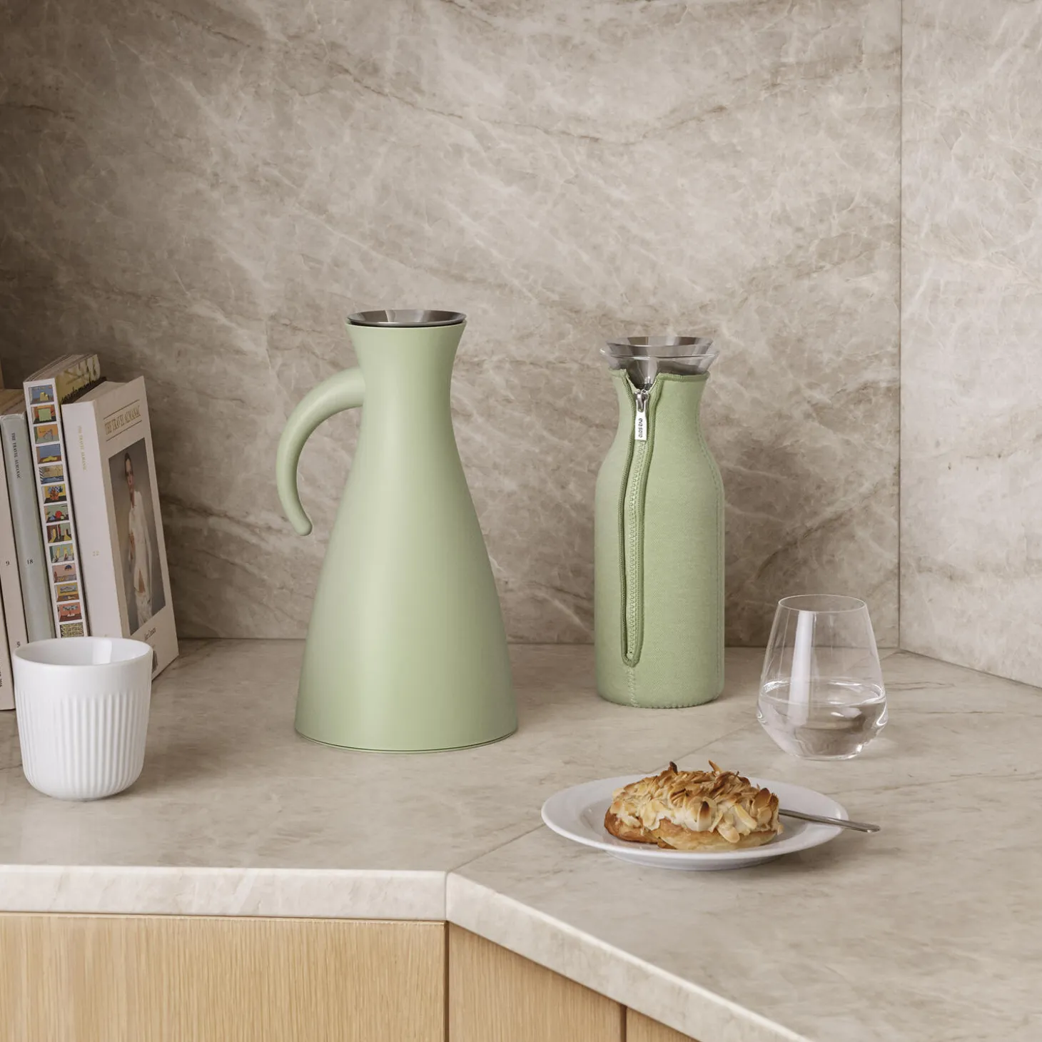 Køleskabskaraffel, pistachio