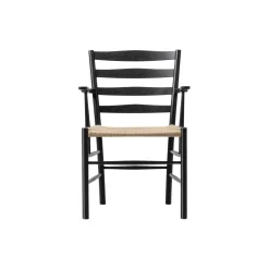 Klint Armchair, sortlakeret eg