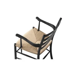 Klint Armchair, sortlakeret eg