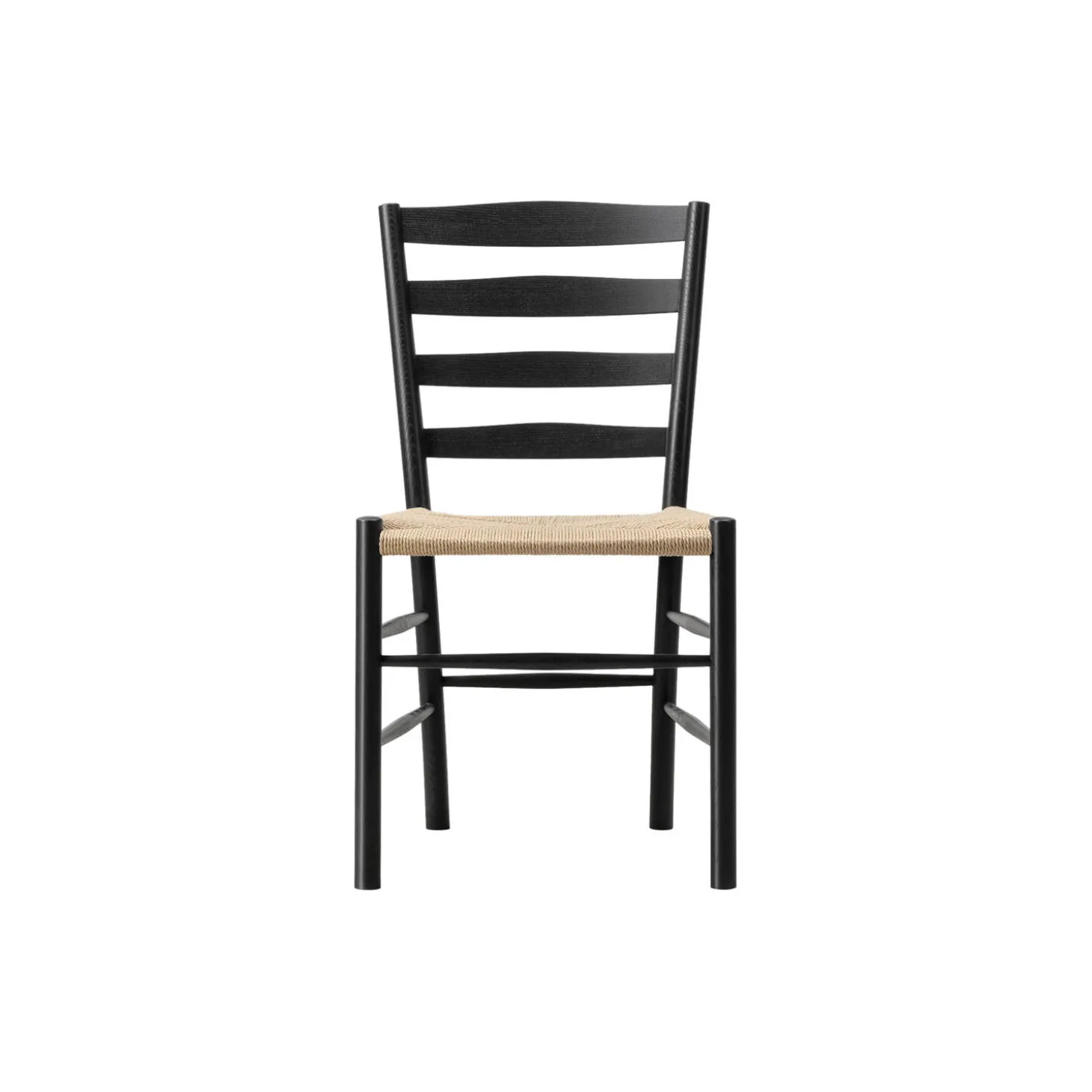 Klint Chair, sortlakeret eg