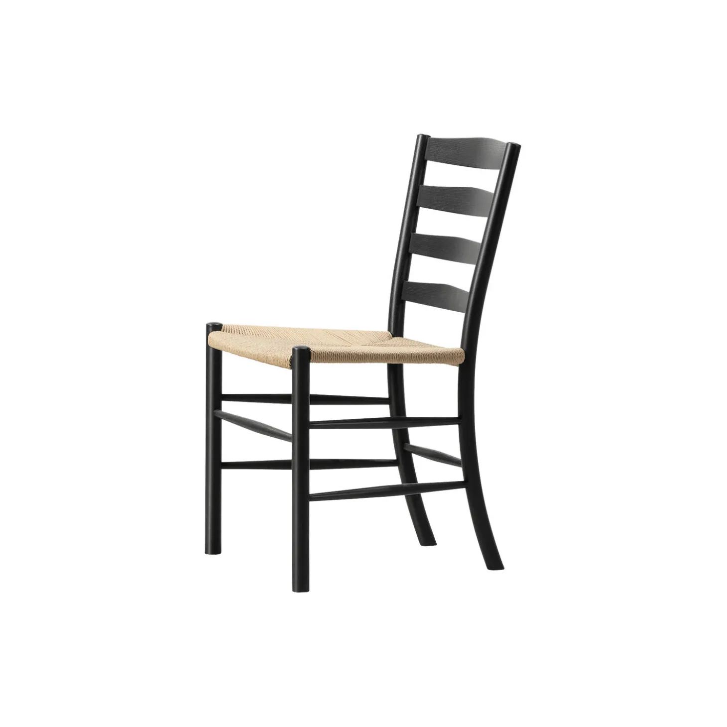 Klint Chair, sortlakeret eg