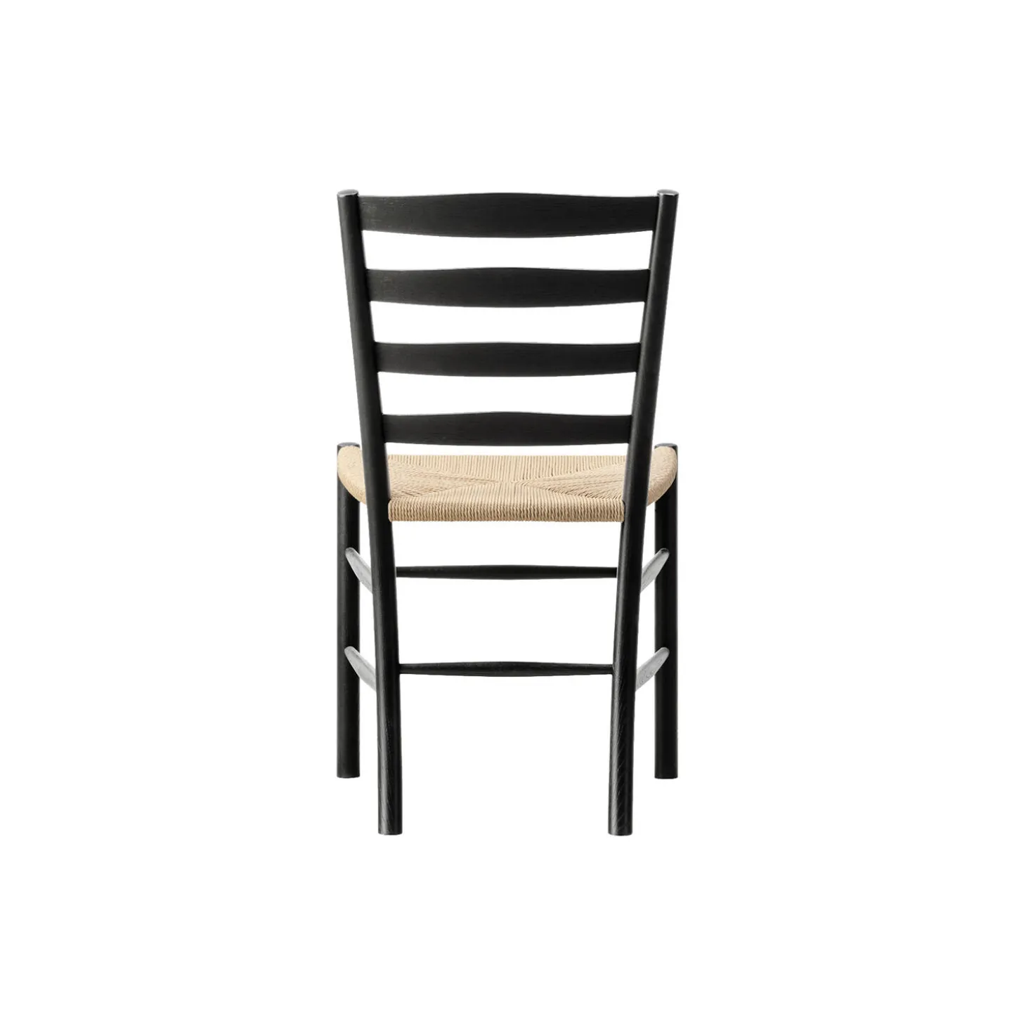 Klint Chair, sortlakeret eg