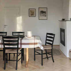 Klint Chair, sortlakeret eg