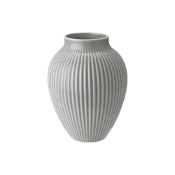 Knabstrup vasen med riller, grey