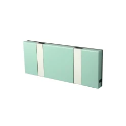 KNAX vandret 2 knagerække, green tea/grå