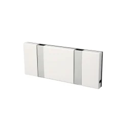 KNAX vandret 2 knagerække, hvid/grå