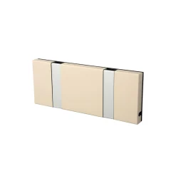 KNAX vandret 2 knagerække, latte/grå