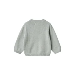 Knit Cardigan Bjørn, 1560 soft blue