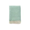 Knut Uld plaid, jade