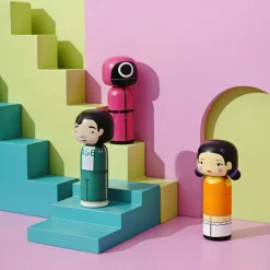 Kokeshi Maskeret arbejder