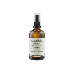 Økologisk kropsolie, lavender & rosemary