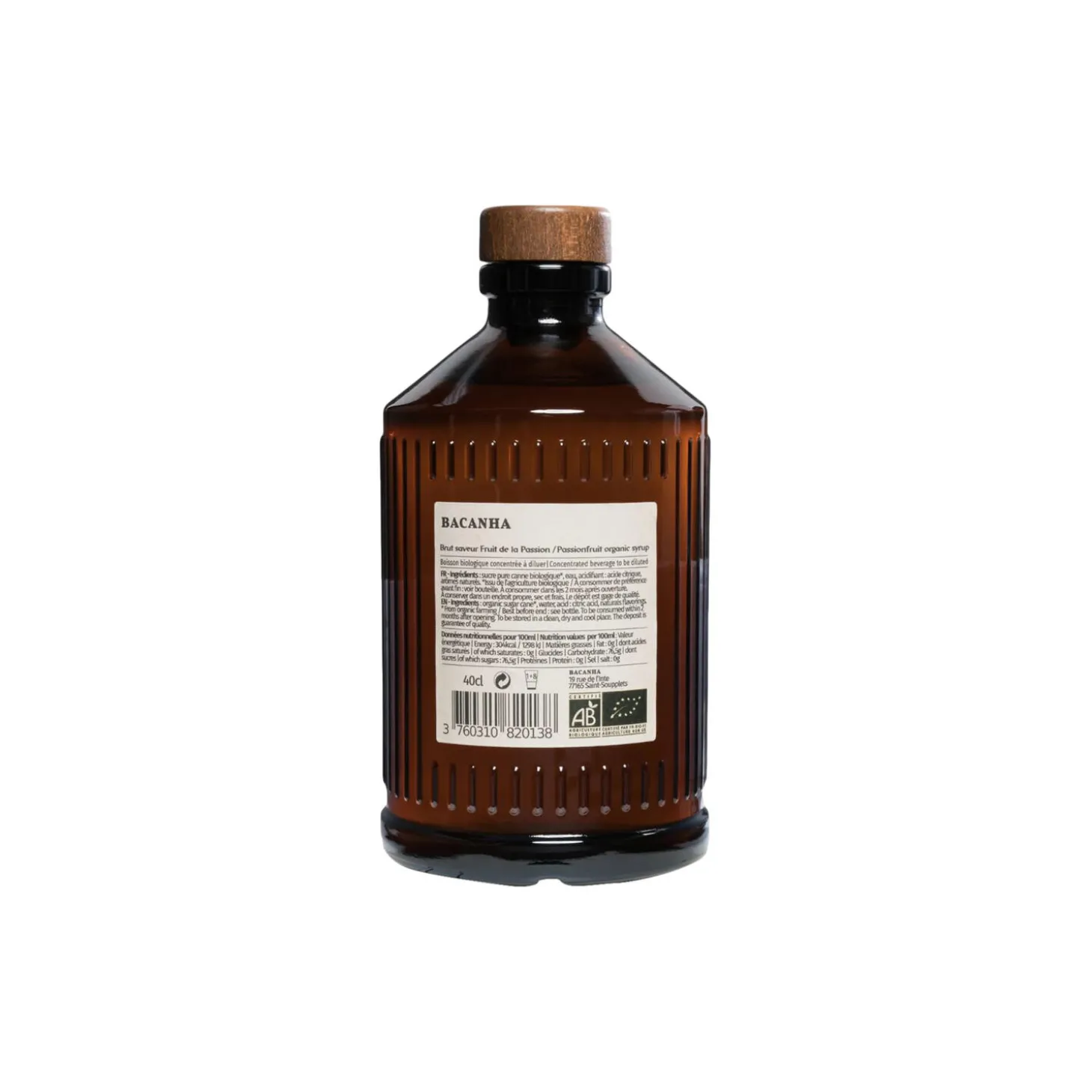 Økologisk sirup - Passionsfrugt