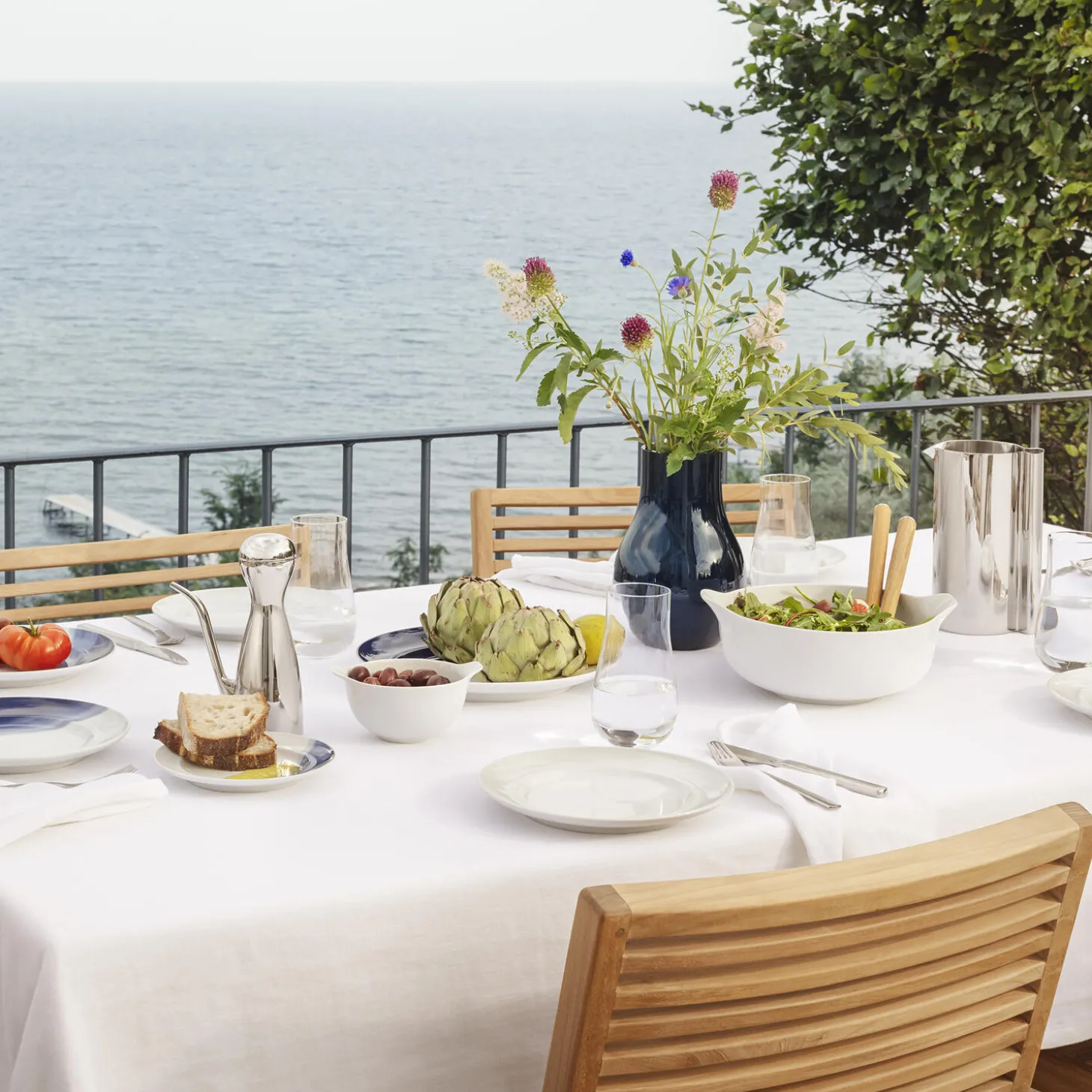 KOPPEL lille serveringsskål 12 cm, hvid