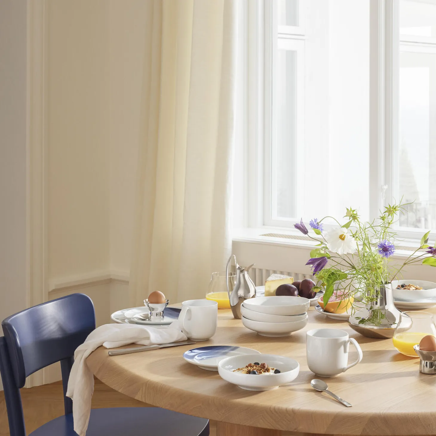 KOPPEL morgenmadsskål 15 cm, hvid