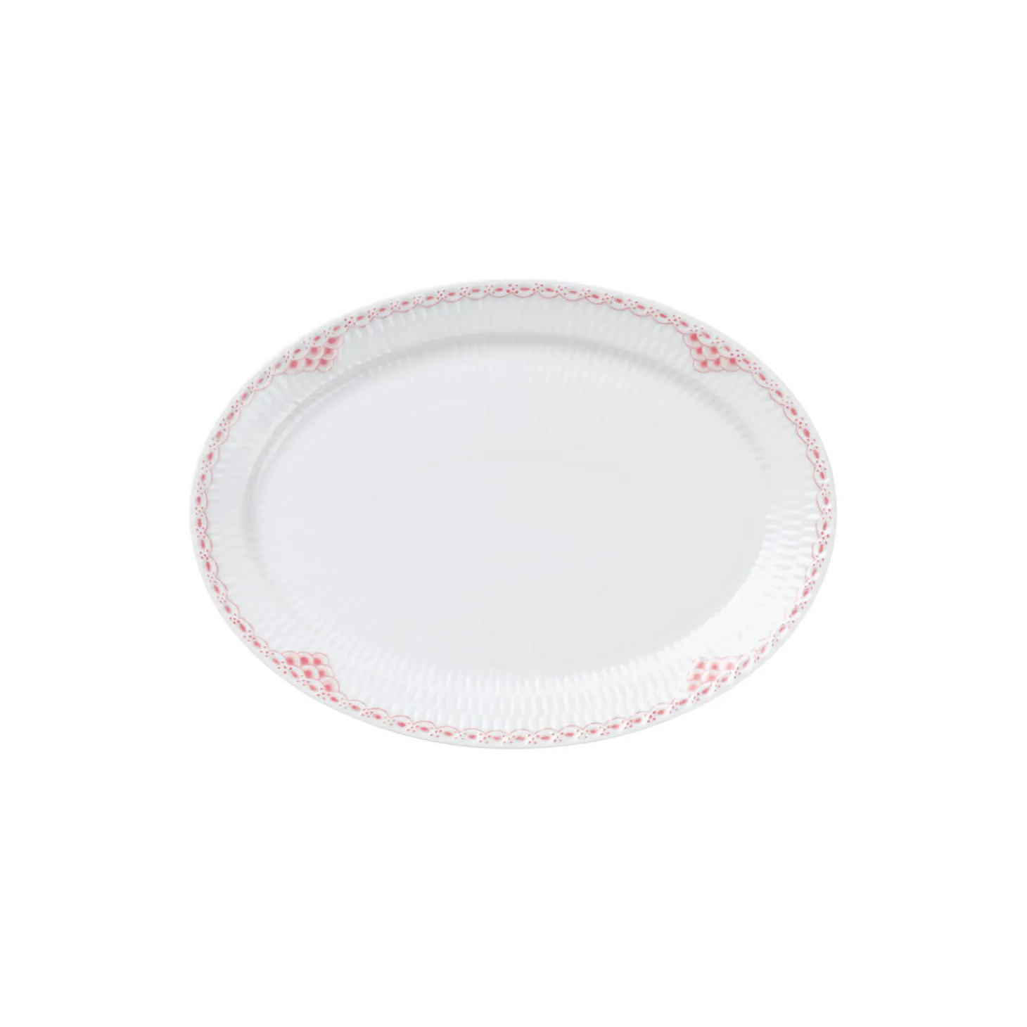 Koral Riflet Blonde fad ovalt 28 cm