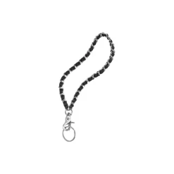 Kort nøglering, silver (argento)