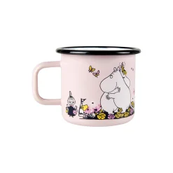 Kram emaljekrus, lyserød