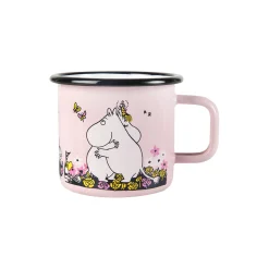 Kram emaljekrus, lyserød