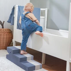 Krokodille L, cloudy blue