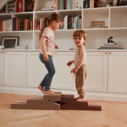 Krokodille L, vintage rose