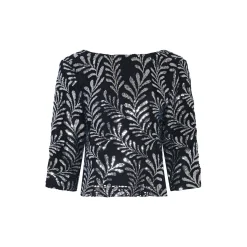 KumarahouBBIgnara blouse, dark blue silver