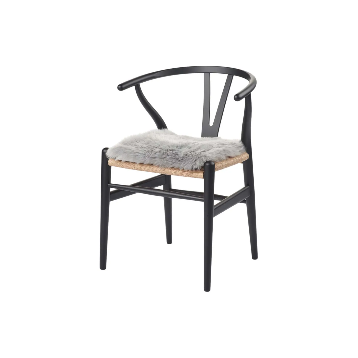 Kvadratisk sædehynde, light grey