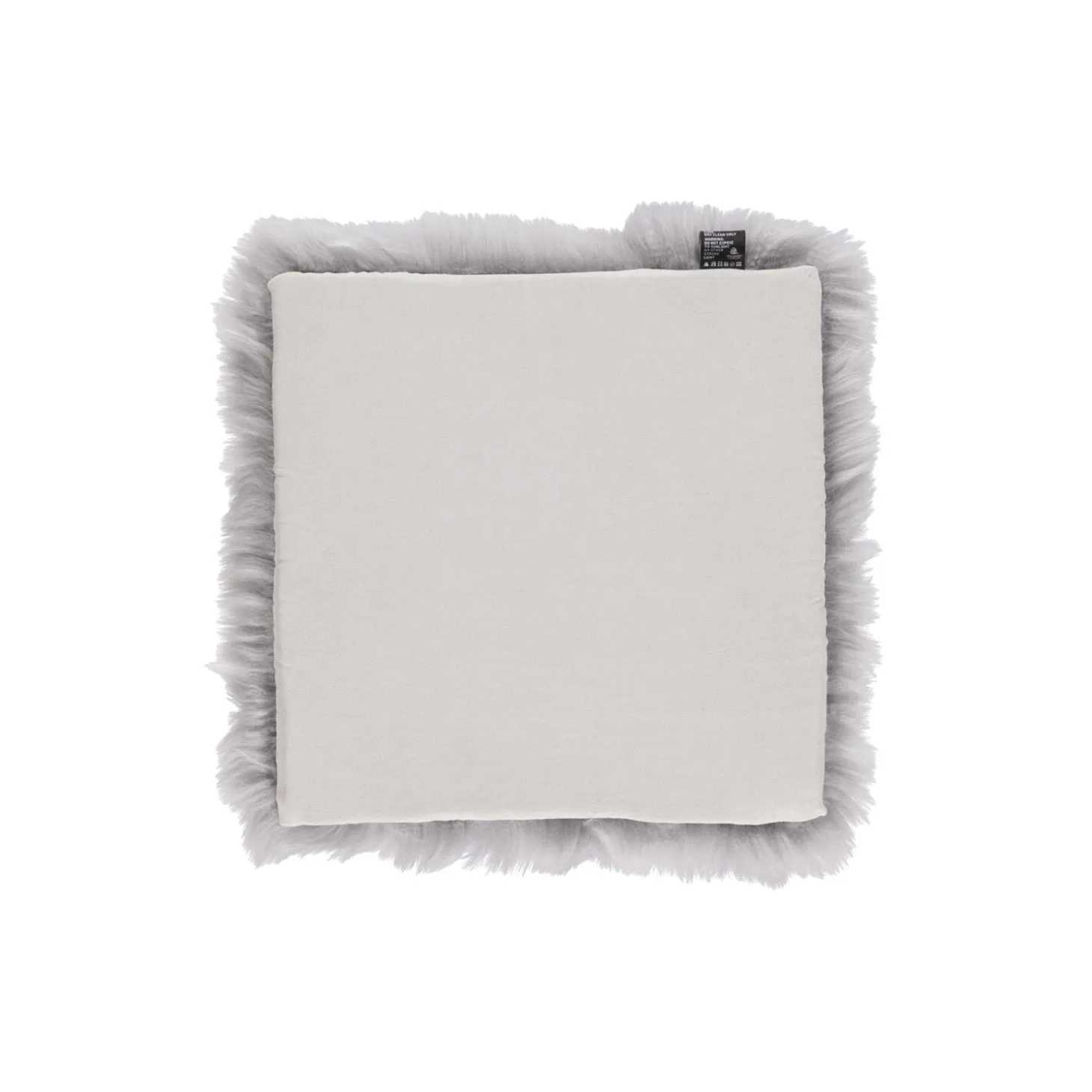 Kvadratisk sædehynde, light grey