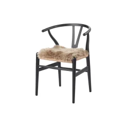 Kvadratisk sædehynde, taupe