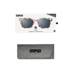 #L SUN solbriller, blue tortoise