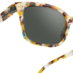 #L SUN solbriller, blue tortoise