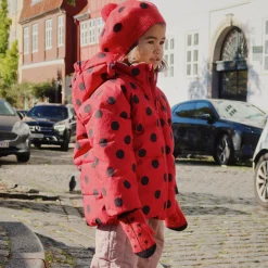 Ladybug Beret, barbados cherry