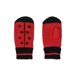 Ladybug Mittens, barbados cherry