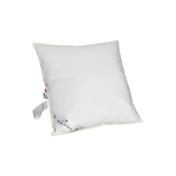 3-lags hovedpude med satin panel, 50x70 cm