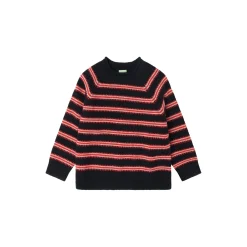 Lambswool Jumper, dark navy