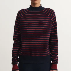 Lambswool Jumper, dark navy