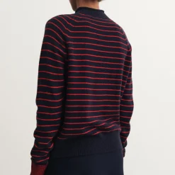 Lambswool Jumper, dark navy