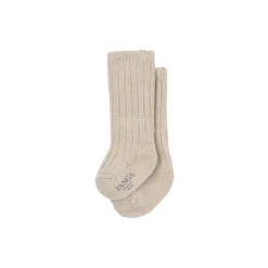 Lana Heavy Knitted Socks, sand