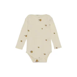 Langærmet body, lemon