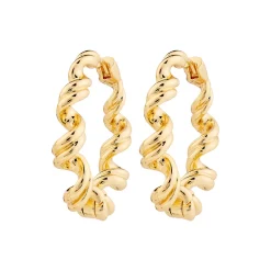 LARISA Øreringe, gold plated