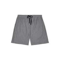 Laura Shorts, black/white stripe