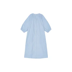 Laura Tulip Dress, blue/white stripe