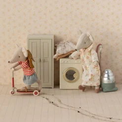 Løbehjul til mus, red