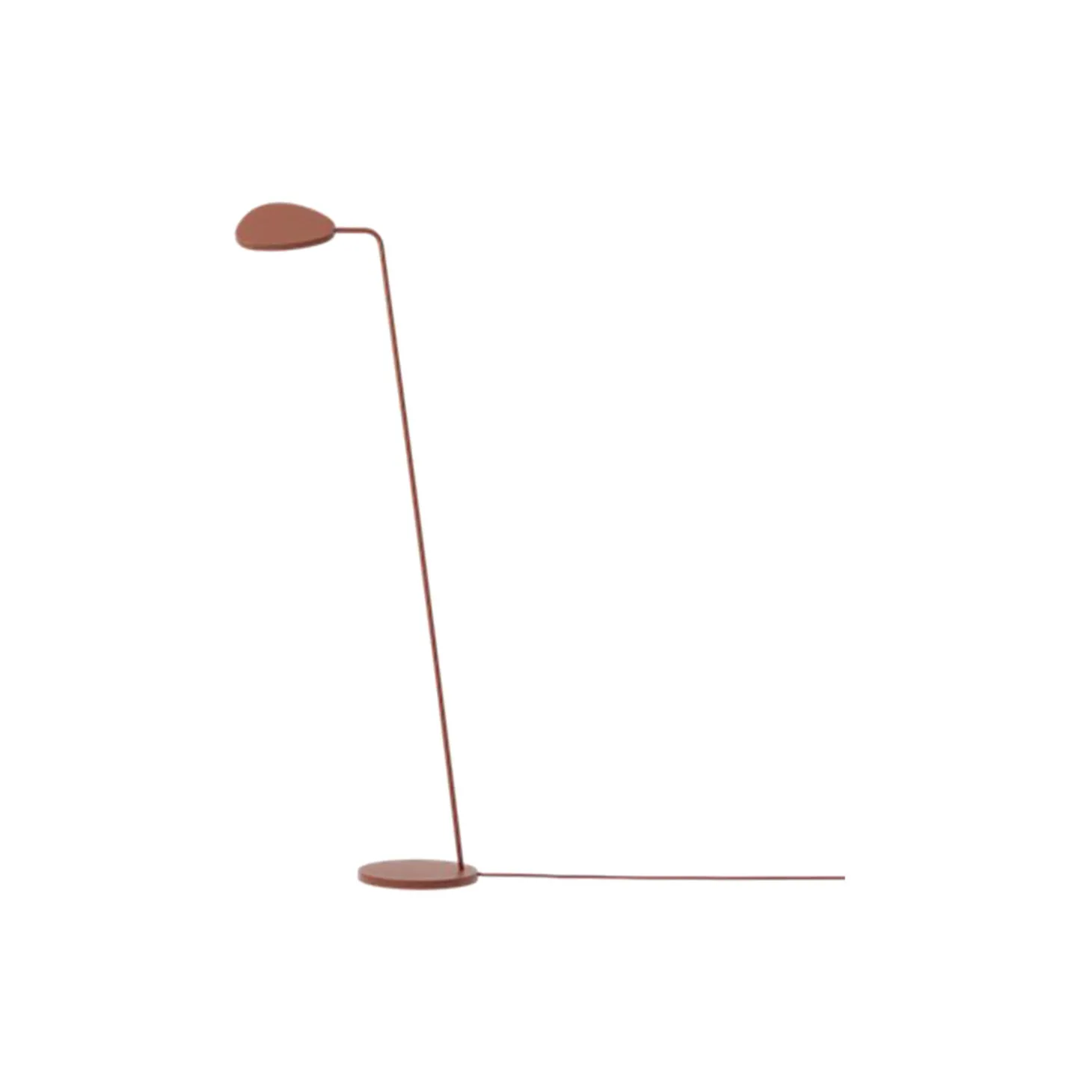 Leaf Floor Lamp, copper brown