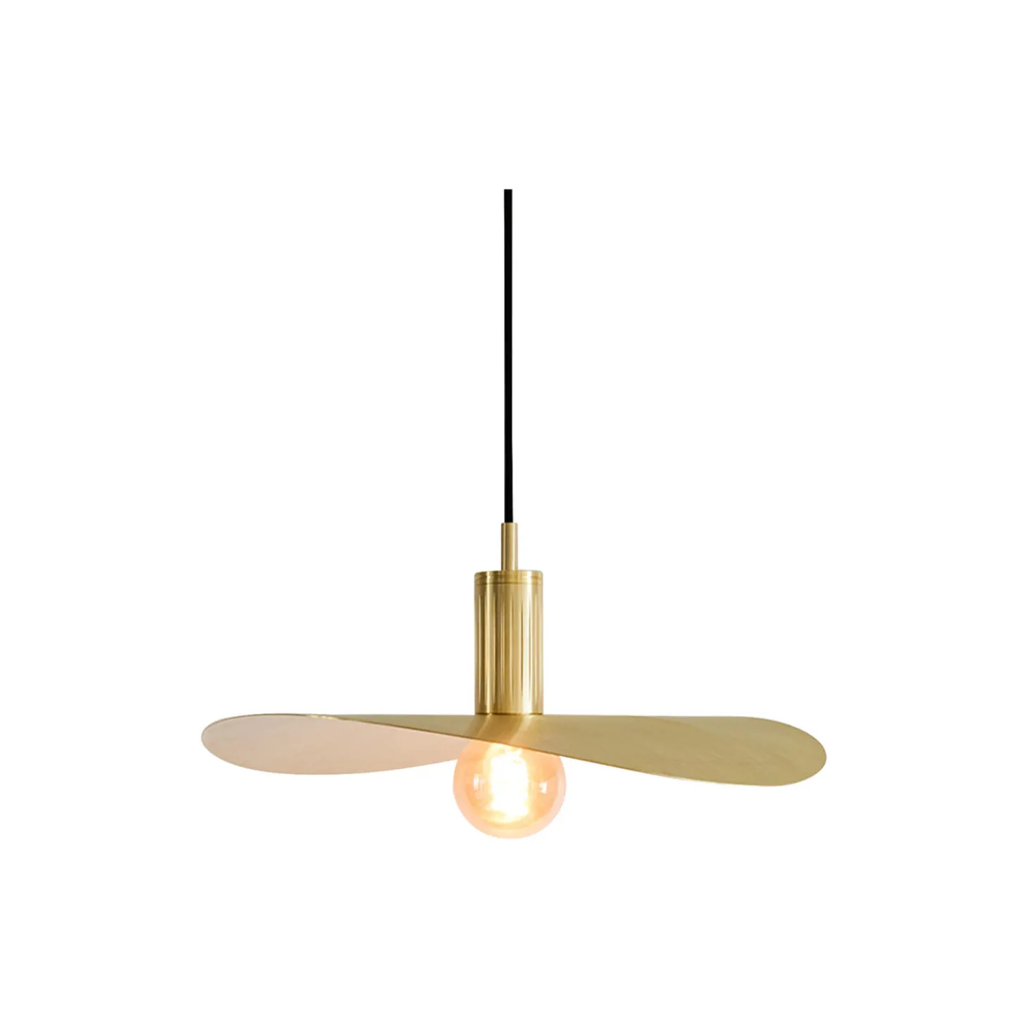 Leaf pendel, messing