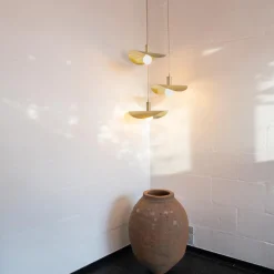 Leaf pendel, messing