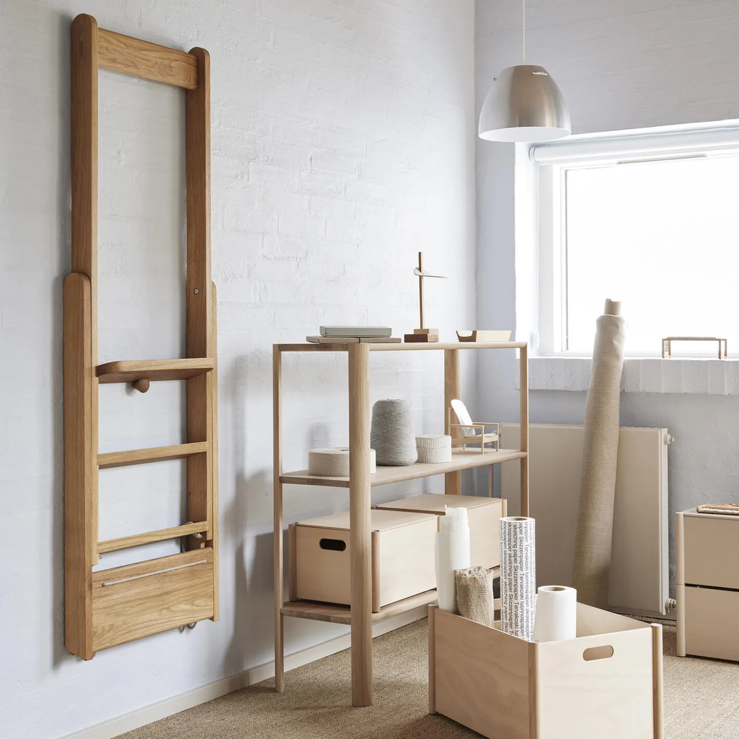 Leaf Shelf, white oak